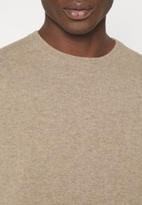Davida Cashmere MAN O NECK - Pulover - mink