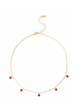 DAINTY HEART - Kaulakoru - gold tone