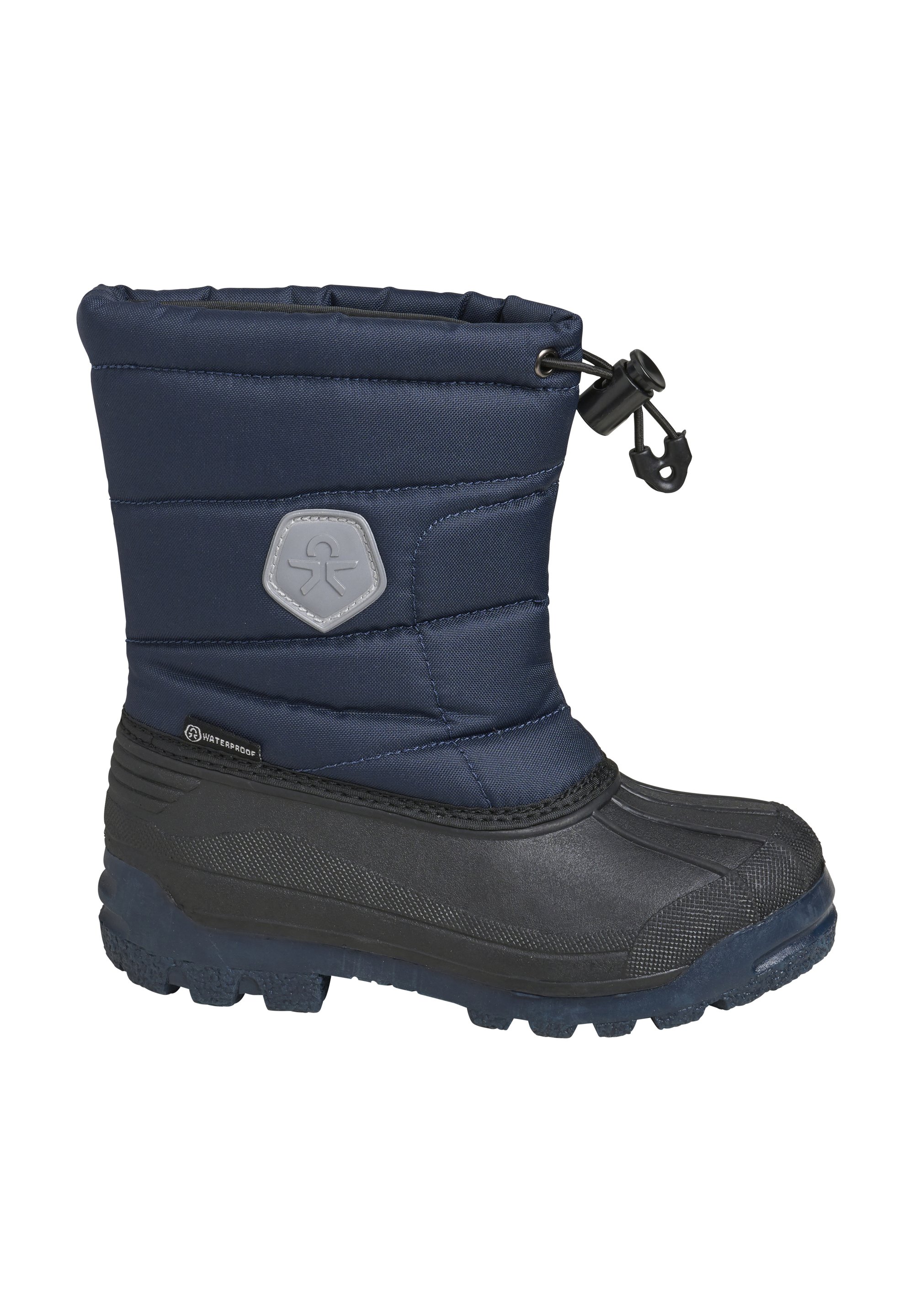 Color Kids WATERPROOF Winter boots total eclipse/blue denim