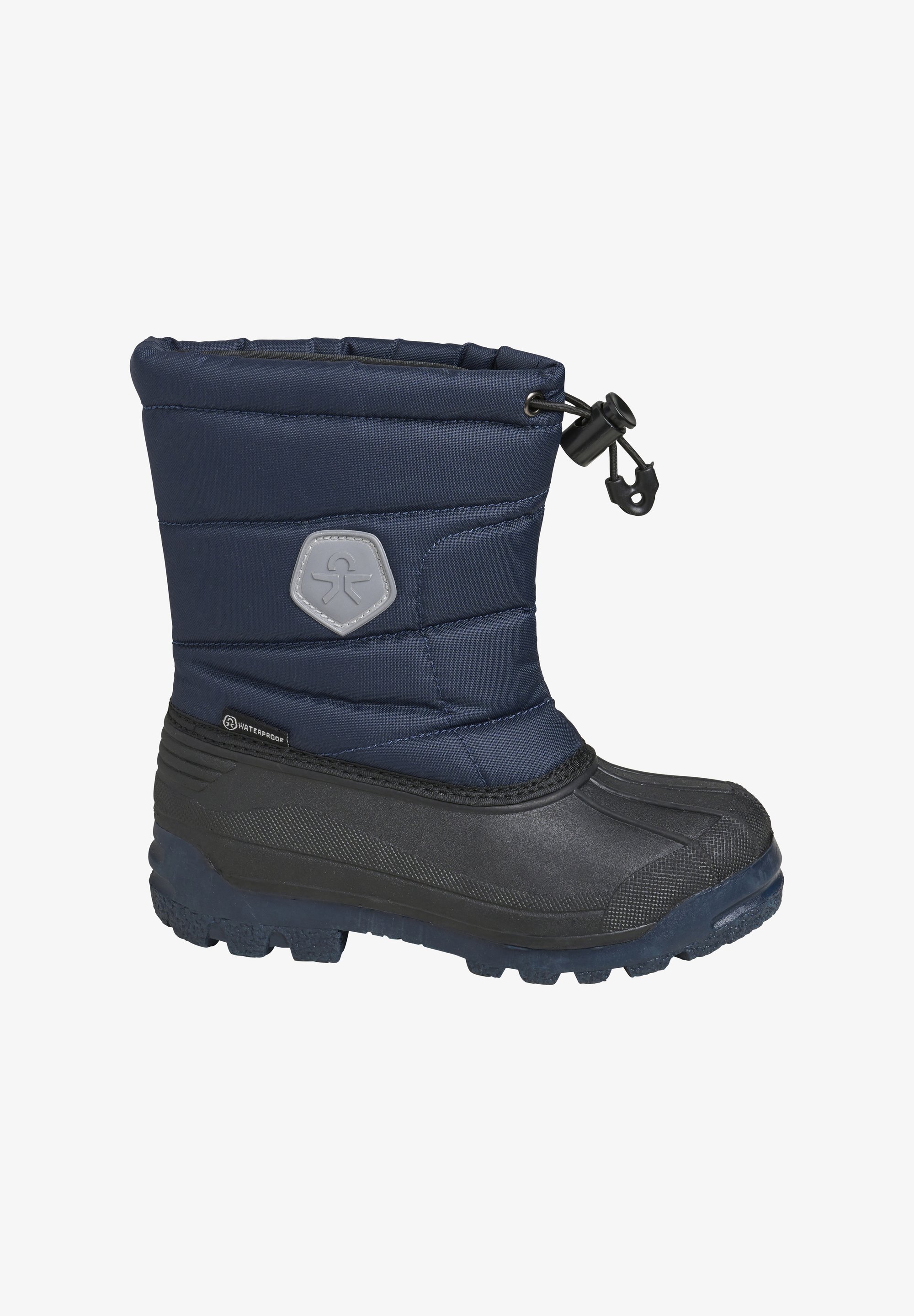 Color Kids WATERPROOF Winter boots total eclipse/blue denim