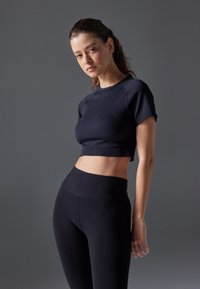 Even&Odd active - Navadna majica - black Miniaturna slika 1