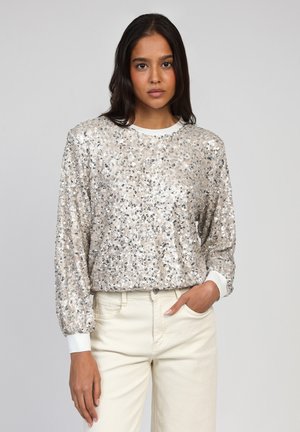 AN'GE, AFLIMA - Sweatshirt - blanc multi