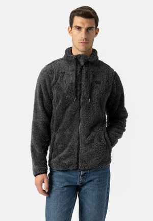 AMPEZZO ZIP-UP - Fleecejas - anthra melange