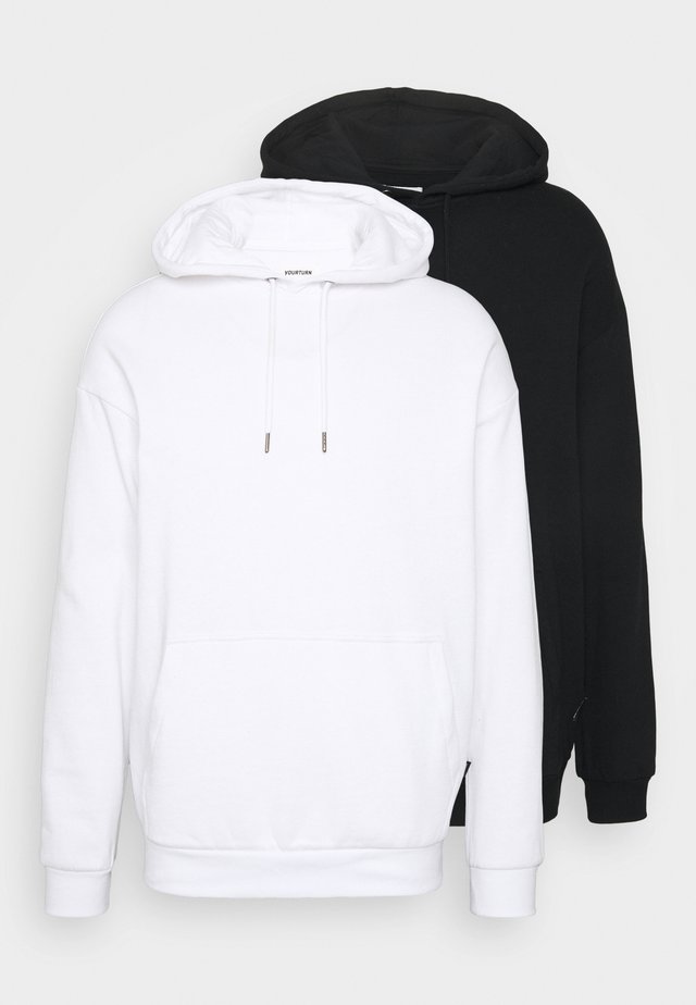 UNISEX HOODIE 2 PACK  - Kapuzenpullover - white