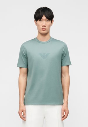 Nyomott mintás póló - green pastel