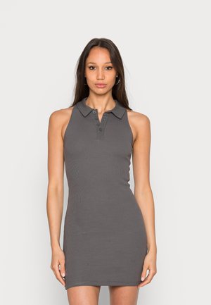 KEILA DRESS - Vestido de malha - carbon