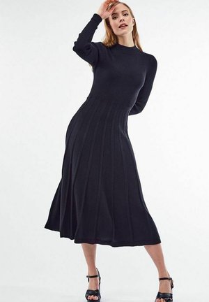 JOANNE  - Stickad klänning - black