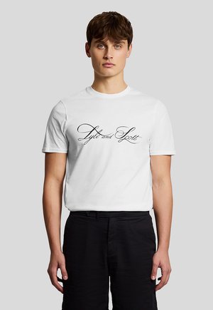 SUPERFINE GRAPHIC - T-shirt imprimé - white