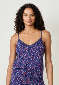 FLEURS - Haut de pyjama - marine