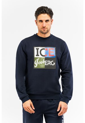 ROUNDNECK WITH BIG - Sweatshirt - navy blue