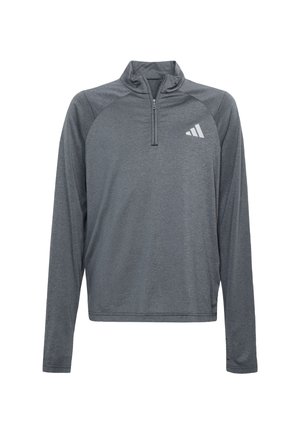Longsleeve - black   grey three   reflective silver