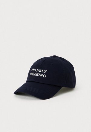 EMBROIDERED - Kšiltovka - dark navy/ecru