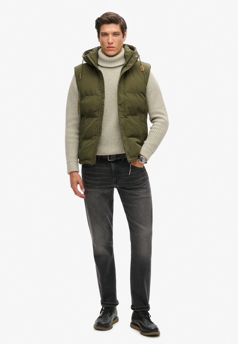 Superdry & Co Bodywarmer olijfgroen