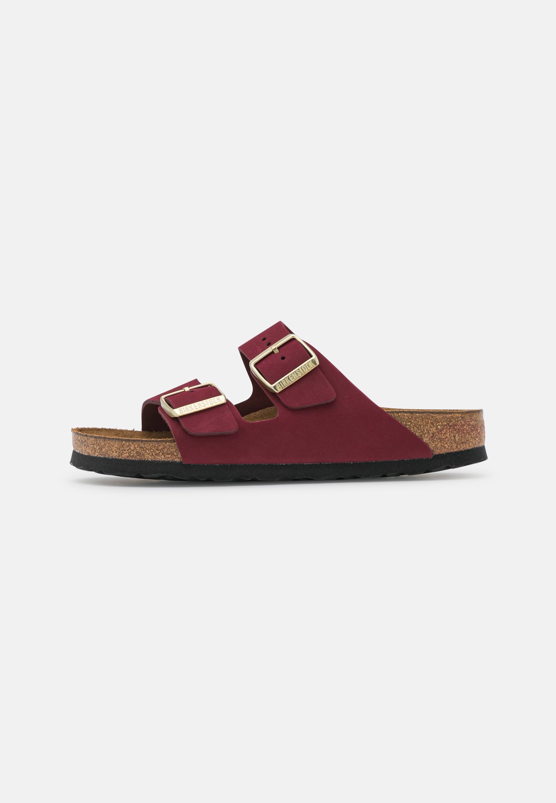Birkenstock ARIZONA - Pantolette flach - marron/dunkelrot - Zalando.de