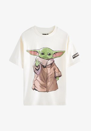 F4NT4STIC STAR WARS THE MANDALORIAN BABY YODA WEIHNACHTEN - T-Shirt print -  black/schwarz