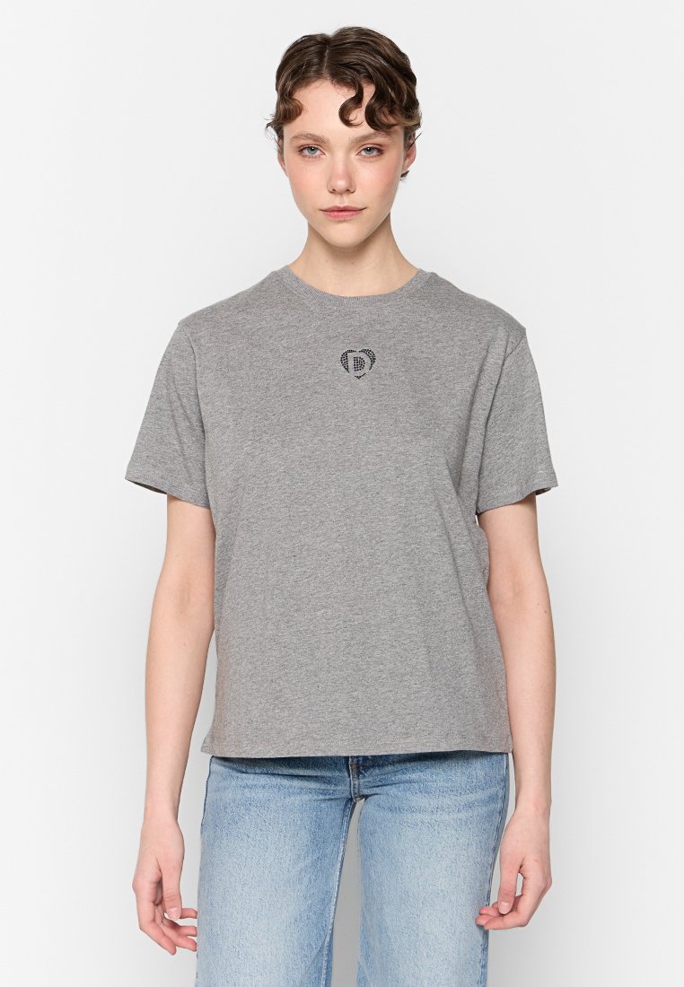 Desigual T-shirt print grijs