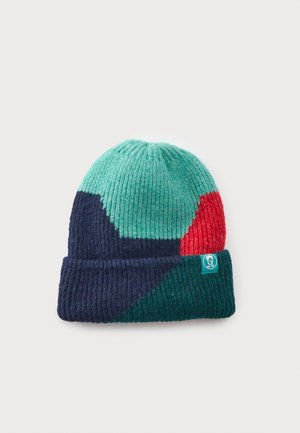 TROLLKIDS, LIFJELL UNISEX - Плетена шапка - navy/chili red/midnight petrol