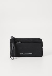 KARL LAGERFELD IKON WRIST POUCH - Ručna torbica - black