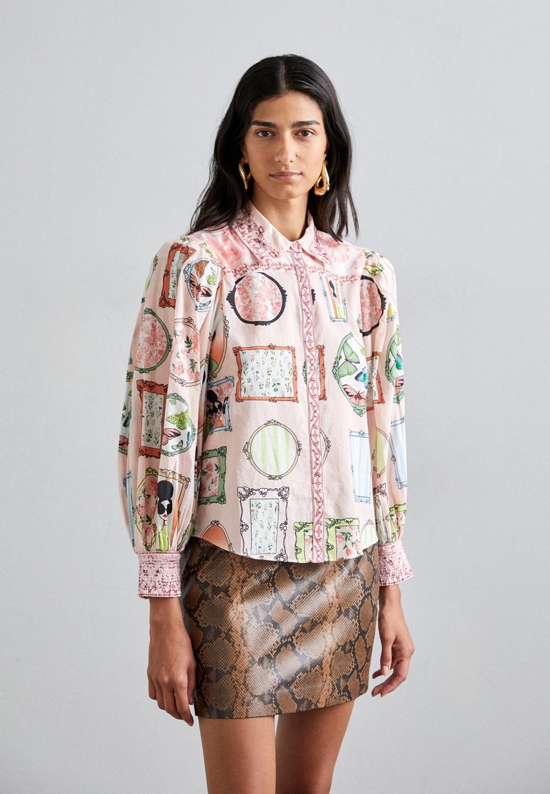 Alice + Olivia TIFFIE DRAMA - Skjortebluser - pink