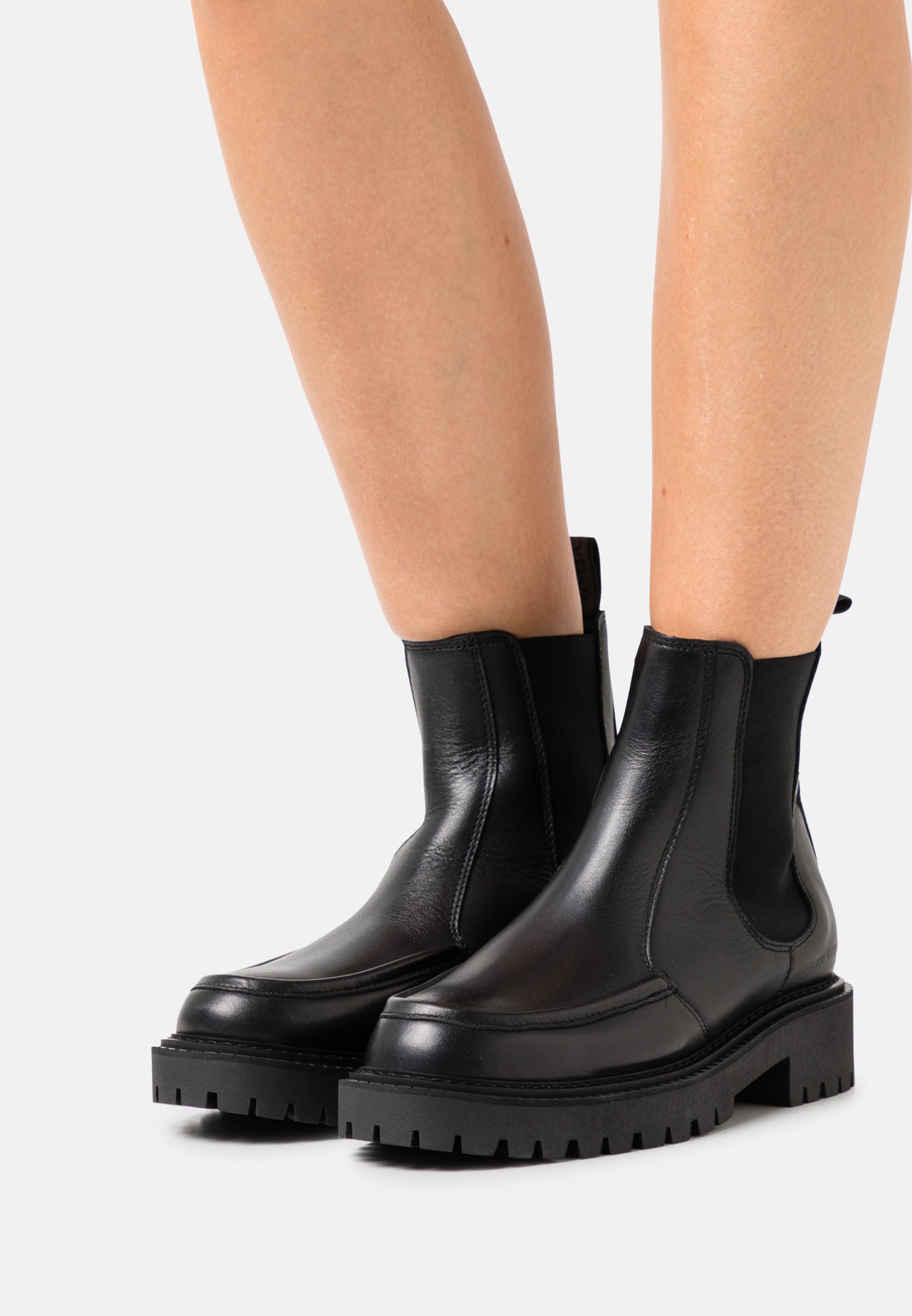 Marc O'Polo PHOBY - Korte laarzen - black/zwart - Zalando.be