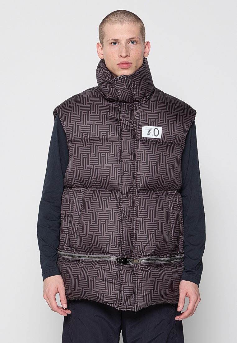 EA7 Emporio Armani Bodywarmer donkerpaars