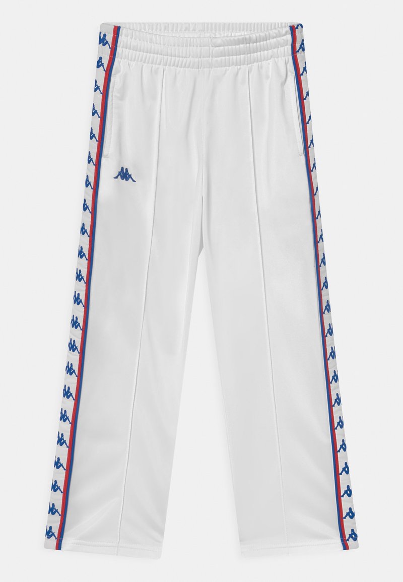 Kappa KRESA UNISEX Tracksuit bottoms bright white/white Zalando.de