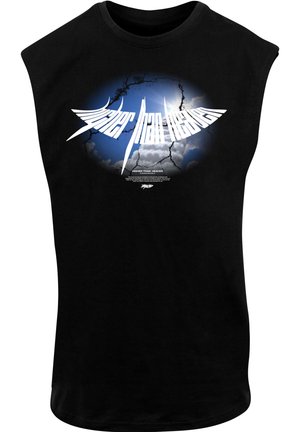 HIGHER THAN HEAVEN V.4 SLEEVELESS TEE - Topper - black