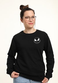 Disney NIGHTMARE BEFORE CHRISTMAS JACK POCKET SCRIBBLE - Sweatshirt - black