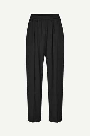 Samsøe Samsøe JULIA TROUSERS - Hlače - black