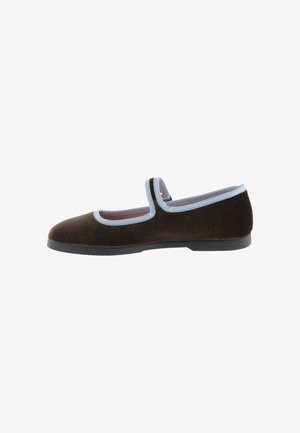 Victoria Shoes, GONG FU MARY JANE - Ballerina's met enkelbandjes - marron