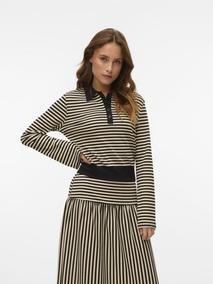 Vero Moda VMISABELLA - Strikkegenser - black/birch