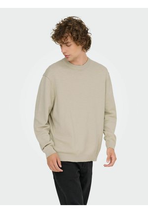 ONSGAME RLX LS CREW - Trui - silver lining