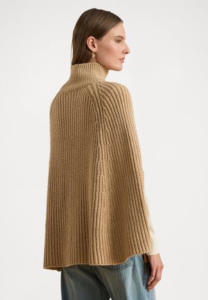 TURTLENECK - Pončo - classic camel