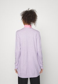 VILA VIRIL OPEN NOOS - Adīta jaka - pastel lilac melange