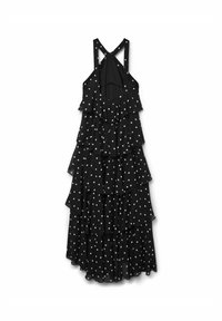 Vero Moda FELICIA RUFFLE - Proginė apranga - black