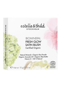 Estelle & Thild BIOMINERAL FRESH GLOW SATIN BLUSH 10G - Rouge - soft pink