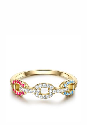 ZIRKONIA BUNT - Ring - gold-coloured