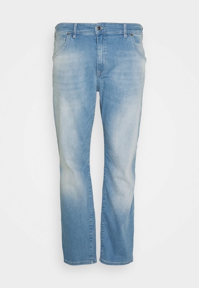 BATES PLUS - Jeans straight leg - bleached used
