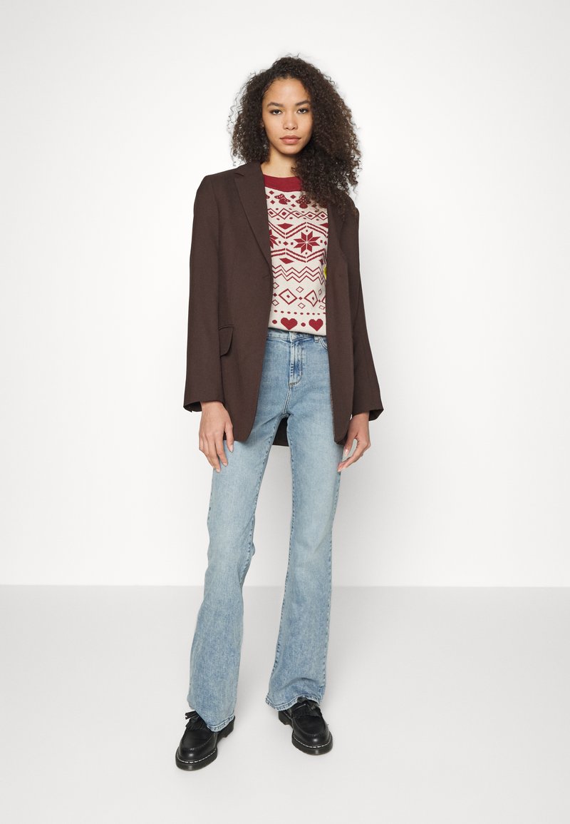 Damen Strickjacken | Monki Strickpullover red dark/rot - OI07854 Damen Strickjacken | Monki Strickpullover red dark/rot - OI07854