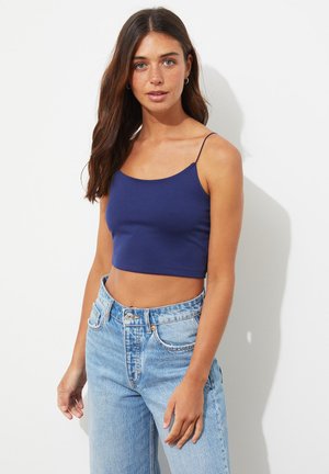 Top - navy blue