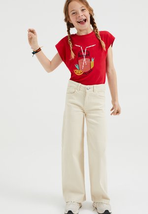 T-Shirt print - red