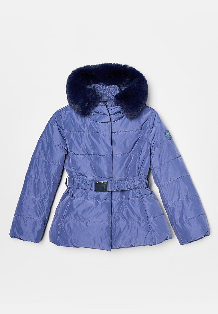 Monnalisa Gewatteerde jas blauw