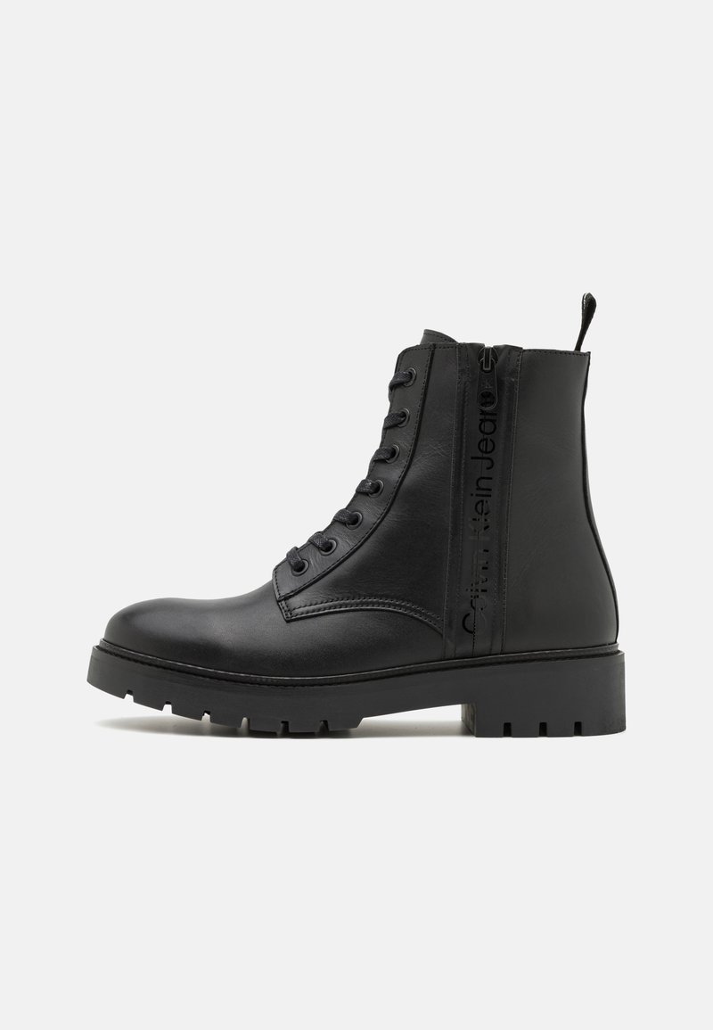 Calvin Klein Jeans COMBAT MID LACEUP BOOT ZIP Laceup ankle boots