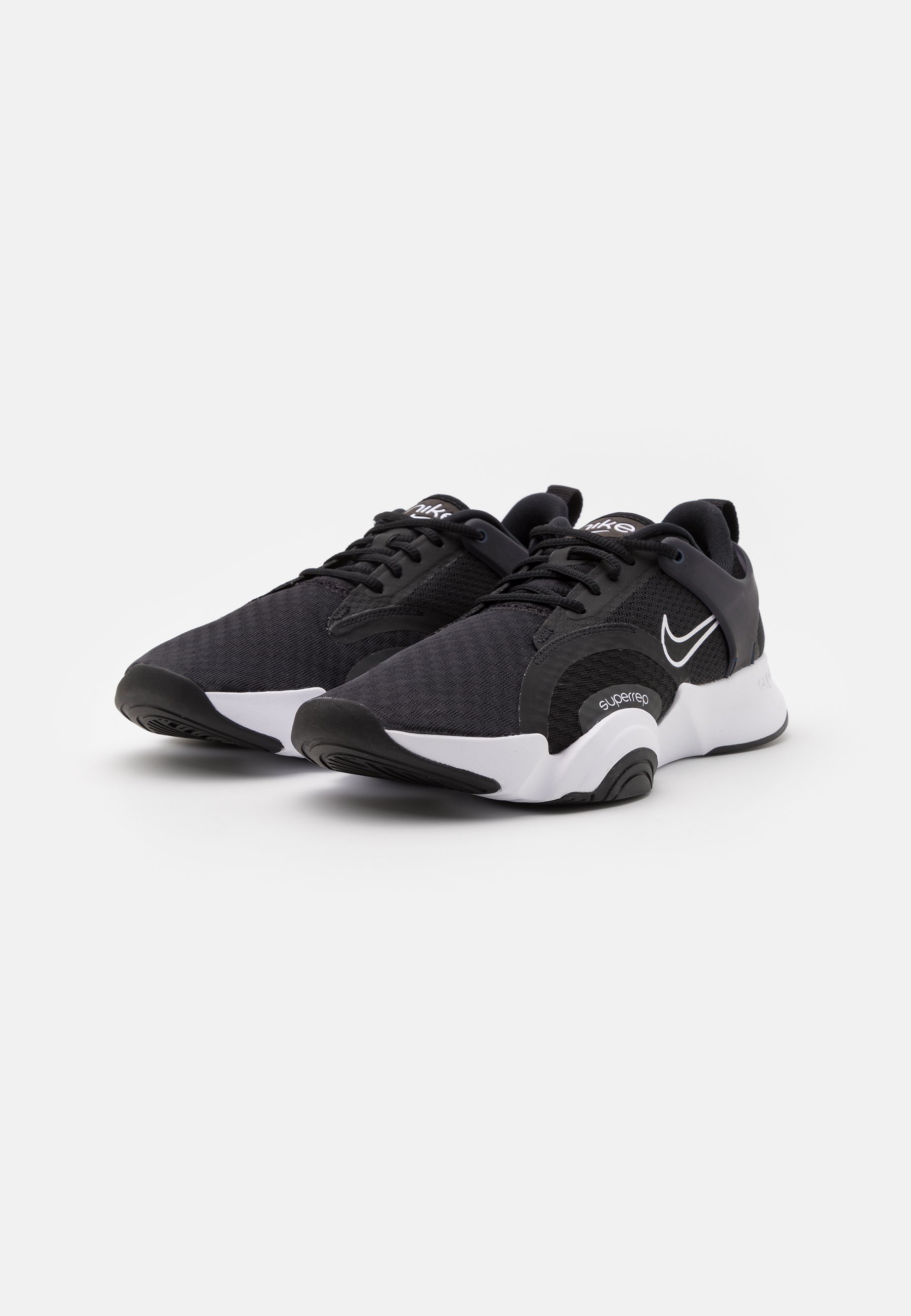 Nike Performance SUPERREP GO 2 - Trainingsschoen -  black/white/anthracite/blackened blue/Zwart - Zalando.nl