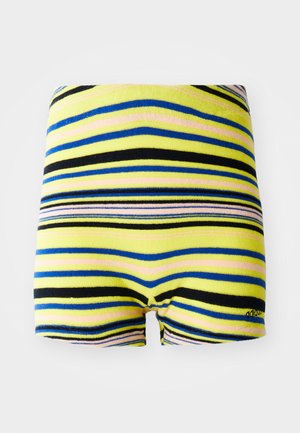 adidas Originals Short - pure sulfur/blue/black/glow pink
