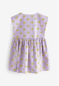 Next REGULAR FIT - BUTTON THROUGH - Freizeitkleid - purple gingham