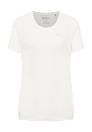 Jack Wolfskin, TECH T W - Sports T-shirt - stark white