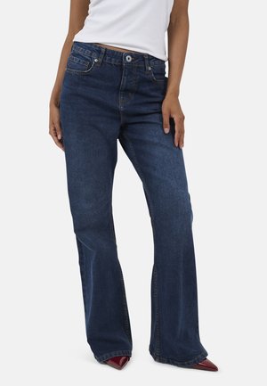 Jeans a zampa - blue denim