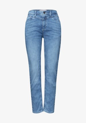 Street One, TAPERED LEG JEANS IM LOOSE FIT - Jeans Tapered Fit - mid blue random wash