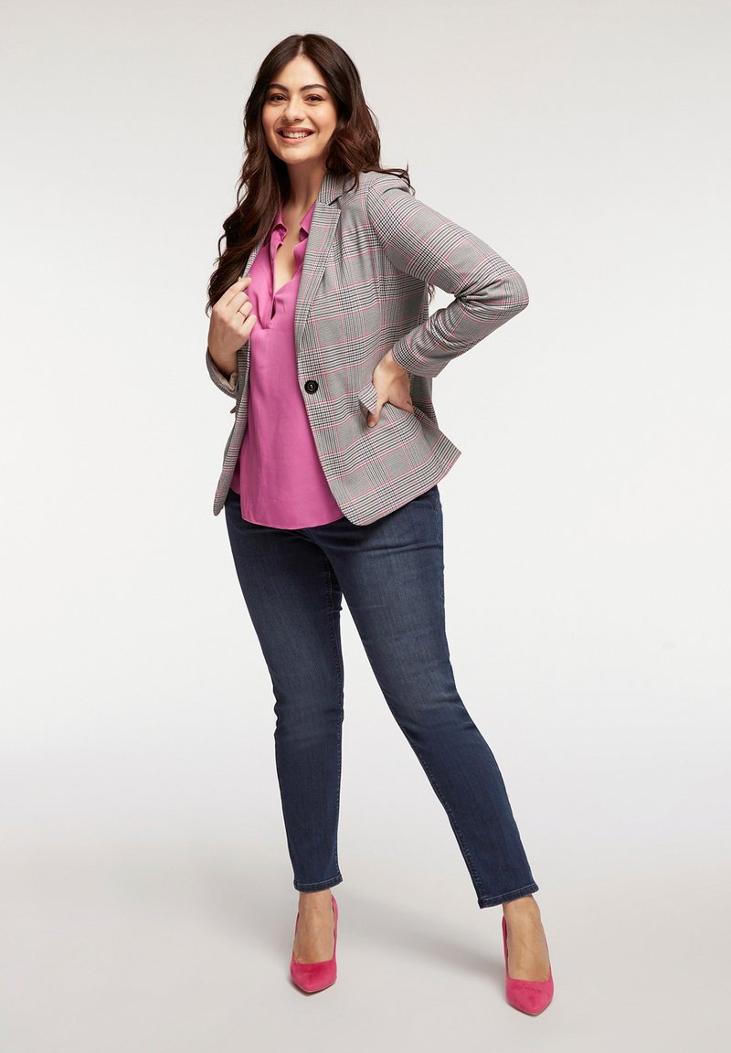 Damen Leichte Jacken | Fiorella Rubino CON ESTAMPADO PRÍNCIPE DE GALES Blazer rosa/pink - JX01907 Damen Leichte Jacken | Fiorella Rubino CON ESTAMPADO PRÍNCIPE DE GALES Blazer rosa/pink - JX01907
